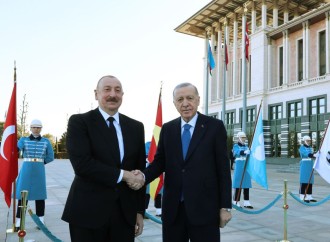 Prezident İlham Əliyev və Rəcəb Tayyib Ərdoğan İqdır-Naxçıvan qaz kəmərinin videobağlantı formatında açılış mərasimində iştirak ediblər