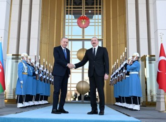 Prezident İlham Əliyev və Rəcəb Tayyib Ərdoğan İqdır-Naxçıvan qaz kəmərinin videobağlantı formatında açılış mərasimində iştirak ediblər