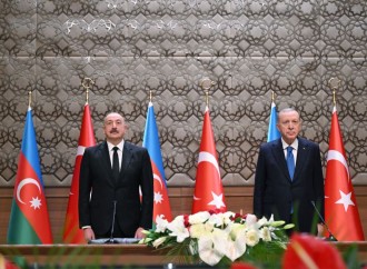 Prezident İlham Əliyev və Rəcəb Tayyib Ərdoğan İqdır-Naxçıvan qaz kəmərinin videobağlantı formatında açılış mərasimində iştirak ediblər