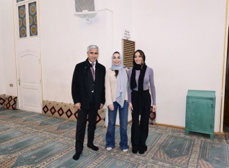 Birinci vitse-prezidenti Mehriban Əliyeva Gəncənin Şah Abbas və Hüseyniyyə məscidlərinin mövcud vəziyyəti ilə tanış olub