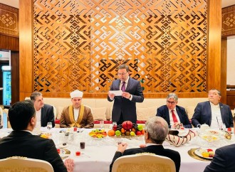 Türkmənistanın baş müftisi Azərbaycan Səfirliyinin təşkil etdiyi iftar mərasimində iştirak edib