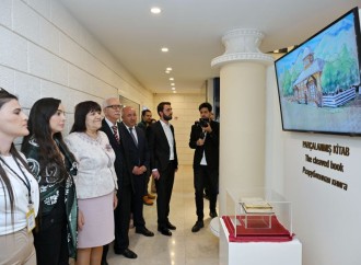 Heydər Əliyev Fondunun vitse-prezidenti Leyla Əliyeva Qubada Dağ Yəhudiləri Muzeyini ziyarət edib