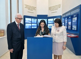 Heydər Əliyev Fondunun vitse-prezidenti Leyla Əliyeva Qubada Dağ Yəhudiləri Muzeyini ziyarət edib