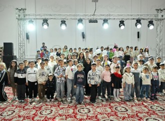 Heydər Əliyev Fondunun vitse-prezidenti Leyla Əliyeva Qubada şəhid övladları ilə birgə Novruz şənliyində iştirak edib