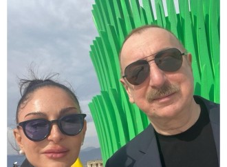Birinci vitse-prezident Mehriban Əliyeva Prezident İlham Əliyevlə Ağdərə rayonuna səfərdən görüntülər paylaşıb