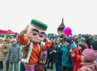 Leyla Əliyevanın təşəbbüsü ilə Xızı rayonunda uşaqlar üçün Novruz şənliyi keçirilib