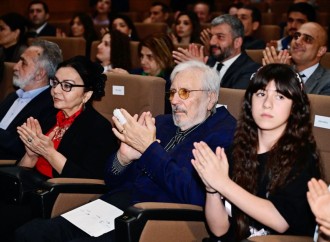 Bakı Media Mərkəzinin prezidenti Arzu Əliyeva Nizami Kino Mərkəzində “Tağıyev: Çar” bədii filminin təqdimat mərasimində iştirak edib
