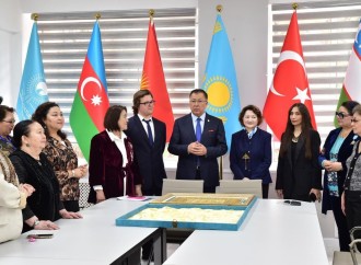 Qazaxıstanda Türk Mədəniyyəti və İrsi Mərkəzinin açılışı olub