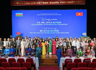 Heydər Əliyev Fondunun vitse-prezidenti Leyla Əliyeva Vyetnama səfər edib