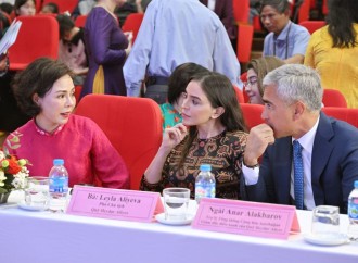 Heydər Əliyev Fondunun vitse-prezidenti Leyla Əliyeva Vyetnama səfər edib