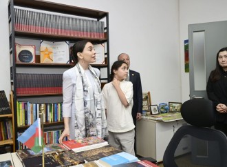 Heydər Əliyev Fondunun vitse-prezidenti Leyla Əliyeva Pekin Xarici Dillər Universitetində tələbələrlə görüşüb