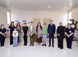 Heydər Əliyev Fondunun vitse-prezidenti Leyla Əliyeva və Bakı Media Mərkəzinin rəhbəri Arzu Əliyeva Naxçıvana səfər ediblər