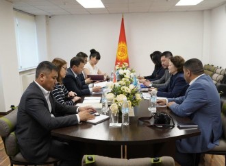 Türk Mədəniyyəti və İrsi Fondunun Prezidenti və Qırğızıstanın mədəniyyət naziri strateji planlar barədə danışıb
