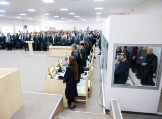 Məhkəmədə Ermənistanın azərbaycanlılara qarşı etnik təmizləmə siyasətini ifşa edən videomateriallar göstərilib