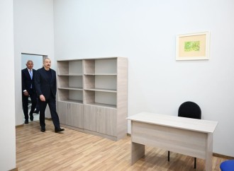 Prezident İlham Əliyev Laçın rayonunun Bəylik kəndinin açılışında iştirak edib