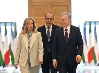 Meloni Özbəkistana rəsmi səfər edib