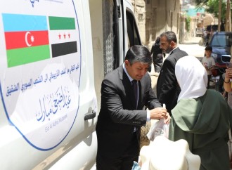 Azərbaycan Suriyada Qurban bayramı münasibətilə xeyriyyə aksiyası keçirib