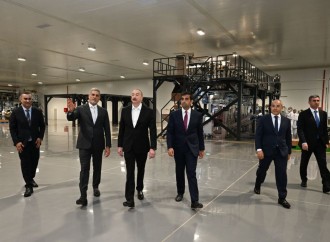 Prezident İlham Əliyev Bakıda müxtəlif növ və çeşiddə qəlyanaltı məhsullarının istehsalı zavodunun açılışında iştirak edib