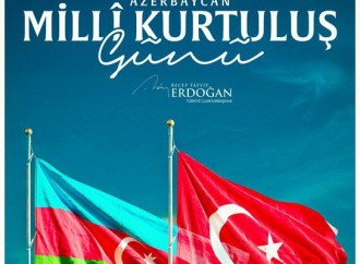 Ərdoğan Azərbaycan xalqını Milli Qurtuluş Günü münasibətilə təbrik edib