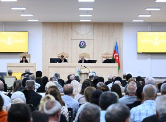 Vətən müharibəsində Ermənistan silahlı qüvvələrinin Azərbaycanın mülki infrastrukturuna ziyan vurması ilə bağlı sənədlər məhkəmədə tədqiq olunub