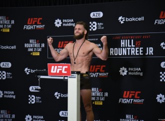 Bakıda "UFC Fight Night" iştirakçılarının rəsmi çəki mərasimi keçirilib