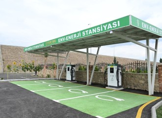 Prezident İlham Əliyev Yevlaxda Mərkəzi Aran Regional SCADA İdarəetmə Mərkəzinin açılışında iştirak edib