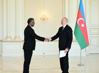 Prezident İlham Əliyev Sudanın ölkəmizdə yeni təyin olunmuş səfirinin etimadnaməsini qəbul edib