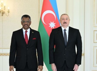 Prezident İlham Əliyev Sudanın ölkəmizdə yeni təyin olunmuş səfirinin etimadnaməsini qəbul edib