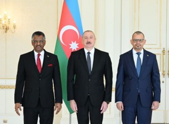 Prezident İlham Əliyev Sudanın ölkəmizdə yeni təyin olunmuş səfirinin etimadnaməsini qəbul edib