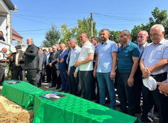 Ağcabədidə Yekaterinburq şəhərində qətlə yetirilən qardaşlarla vida mərasimi keçirilib