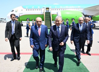 Özbəkistan Prezidenti Şavkat Mirziyoyev Azərbaycana dövlət səfərinə gəlib