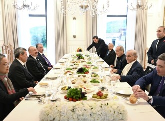Şuşada Prezident İlham Əliyevin adından İqtisadi Əməkdaşlıq Təşkilatının 17-ci Zirvə görüşünün iştirakçılarının şərəfinə rəsmi nahar verilib