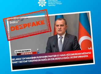Medianın İnkişafı Agentliyi Belarus təyyarəsinin Rusiyanın hava məkanında vurulmasına dair yayılan açıqlamanı yalanlayıb