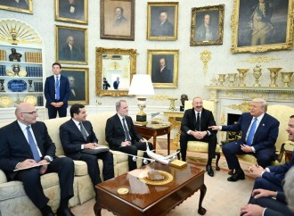 Prezident İlham Əliyev Ağ Evə gəldi