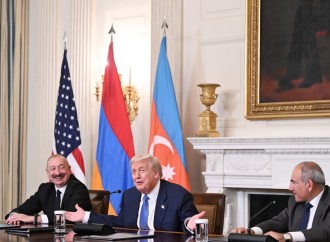 ABŞ Prezidenti Donald Tramp Ağ Evdə mətbuata bəyanatla çıxış edib