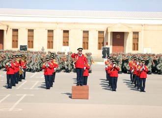 Azərbaycan Ordusunda andiçmə mərasimləri keçirilib