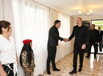 Prezident İlham Əliyev Xocalı rayonunun Seyidbəyli kəndində olub