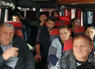 Ağdərənin Həsənriz kəndinə növbəti köç karvanı yola salınıb