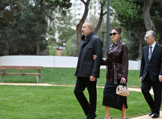 Prezident İlham Əliyev və Birinci xanım Mehriban Əliyeva Bakının Nərimanov rayonunda salınan yeni parkın açılışında iştirak ediblər