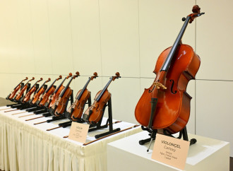 Heydər Əliyev Fondunun dəstəyi ilə alınan musiqi alətlərinin təqdimatı olub