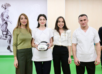 Yeni Klinikada Yeni Robotik Reabilitasiya və Sümük İliyi Transplantasiyası mərkəzlərinin açılış mərasimi olub