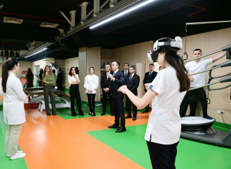 Yeni Klinikada Yeni Robotik Reabilitasiya və Sümük İliyi Transplantasiyası mərkəzlərinin açılış mərasimi olub