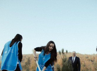 Leyla Əliyeva, Arzu Əliyeva və Alena Əliyeva Lənkəranda ekoloji aksiyalarda iştirak ediblər