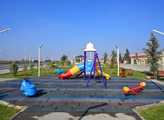 Heydər Əliyev Fondunun vitse-prezidenti Leyla Əliyeva Qaradağda yeni parkın açılışında iştirak edib