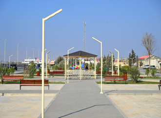 Heydər Əliyev Fondunun vitse-prezidenti Leyla Əliyeva Qaradağda yeni parkın açılışında iştirak edib