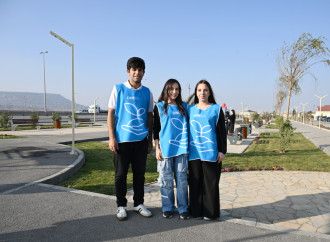 Heydər Əliyev Fondunun vitse-prezidenti Leyla Əliyeva Qaradağda yeni parkın açılışında iştirak edib