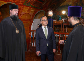 Dövlət Komitəsinin sədri Bakı şəhəri Ali Mələk Mikayıl kilsəsini ziyarət edib