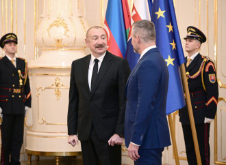 Prezident İlham Əliyevin Bratislavada rəsmi qarşılanma mərasimi olub