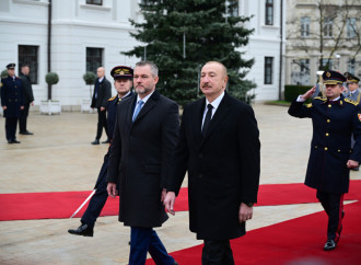 Prezident İlham Əliyevin Bratislavada rəsmi qarşılanma mərasimi olub