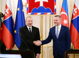 Azərbaycan və Slovakiya Prezidentləri mətbuata bəyanatlarla çıxış ediblər